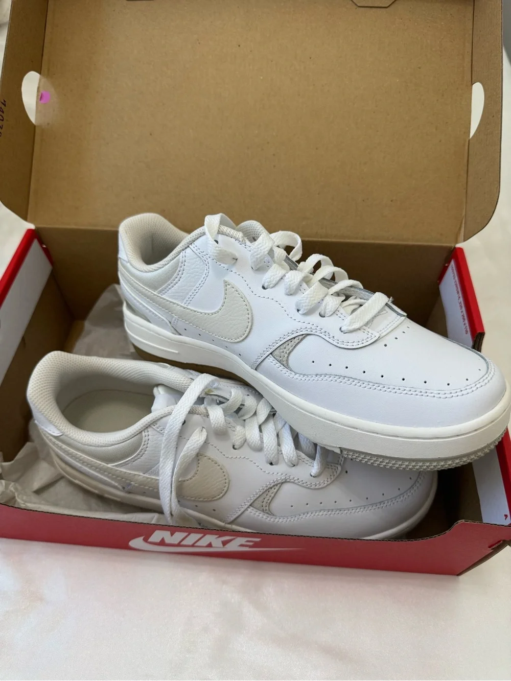 Brand New White Gamma Force Sneakers